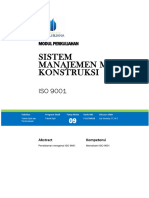 Modul Sistem Manajemen Mutu Konstruksi (TM9)
