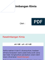 Bab 14 Kesetimbangan Kimia 2