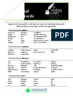 Signal Words