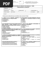 Evaluacion Unidad Alimentacion