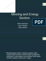 Minning and Energy Sectors