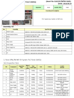 Inspection Sheet Operator Leader (PIC) Functional Description