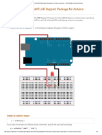 Getting Started With MATLAB Support Package For Arduino Hardware - MATLAB &amp Simulink Example