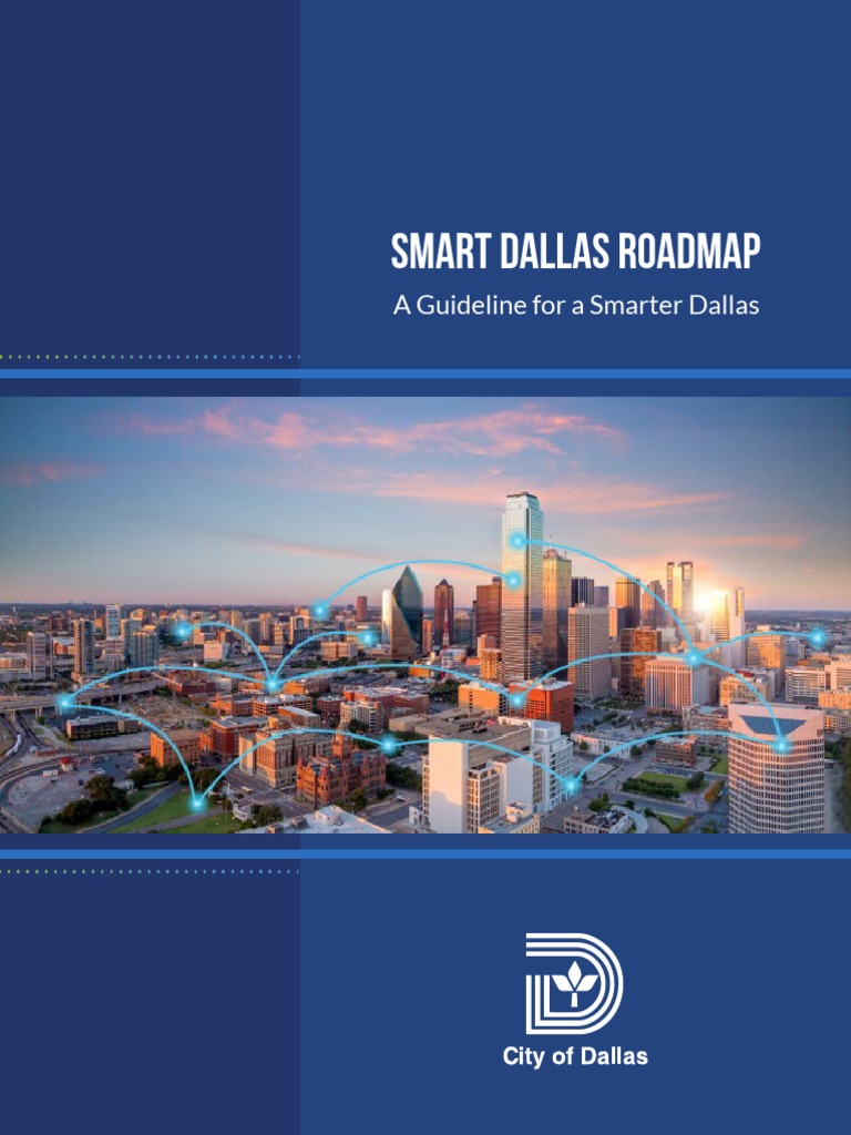 Smart Dallas Roadmap Pdf Public Transport Transport