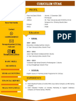 CV Reva Putri Yanita Curriculum Vitae