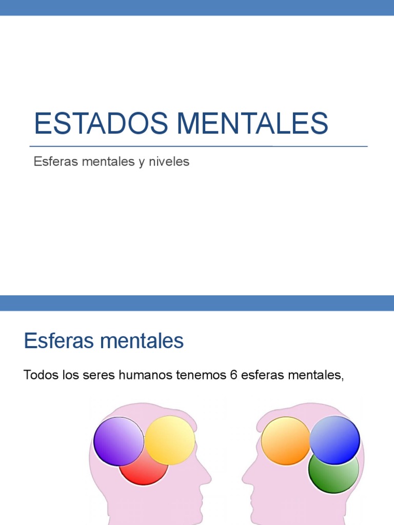 Estados Mentales | PDF