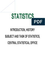 01 Introduction To The History of Statistics