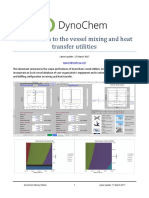 Introduction To The Vessel Mixing and Heat Transfer Utilities
