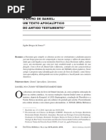 o Livro de Daniel Um Texto Apocaliptico Do Antigo