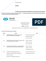 APRESENTAÇÕES de PÔSTERES - II Encontro Rondoniense de Administradores e Tecnólogos de Rondônia - ENRAT 2017