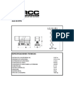 JLG 43 RTS plataforma elevadora 13m 434kg
