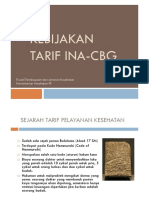 Kebijakan Tarif INACBG