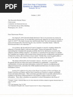 2019-10-01 PMC to Waters Regarding Deutsche Bank