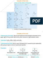 Structure and PK Values of Oxoacids: Number of Nonprotonated O Atoms