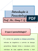Introdução à Parasitologia: Estudo dos Parasitas e Doenças