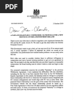 PM Letter to Juncker