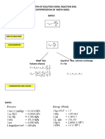 Algoritm of Solution Chem. Reaction Eng. (Intepretation of Batch Data) Batch