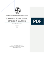 El Hombre Posmoderno (Zygmunt Bauman) : Centro de Estudios Filosóficos Tomás de Aquino