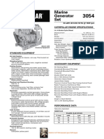 Cat 3054 34kw Spec Sheet