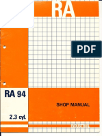 Shop Manual for RA 94 Series 2.3 Cylinder Diesel Engines