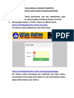 Modul Ujian Online