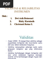 Download ValiditasDanReliabilitasbyRizkyKurniaSN42844199 doc pdf