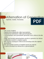 Alternation of Generation: Espinido, Galido, Fernandez