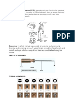 Protective gear for safety - PPE