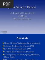 Java Server Faces: St. Louis Javasig June 8, 2006 Jay Meyer, Harpoon Technologies