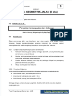 Perenc. Geometrik Jalan (3 S S!: Pengertian Tentang Galian Dan Timbunan