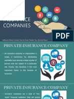 Private Insurance Companies