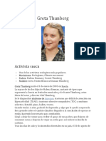Biografia Greta Thunberg