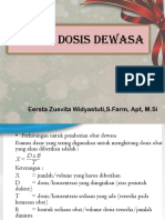 Hitung Dosis Dewasa