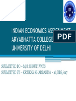 Indian Economics Assignment