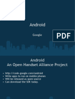 Android Application and Features PPT Presentation