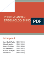 Perkembangan Epidemiologi Di Indonesia