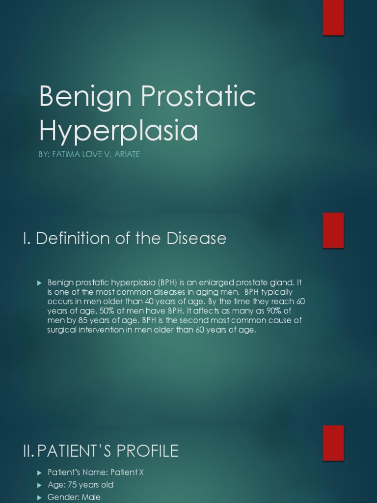 Benign Prostatic Hyperplasia | PDF | Urinary Tract Infection | Prostate