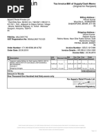 Tax Invoice/Bill of Supply/Cash Memo: (Original For Recipient)