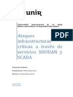 Ataques a infraestructuras críticas a través de servicios SHODAN y SCADA