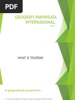 1350 - Geografi Pariwisata Internasional - Minggu 1