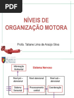 NIVEIS DE ORGANIZAÇÃO MOTORA