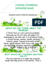 Learning Activity 3 Evidence: Environmental Issues: Karen Lizeth Prieto Morales