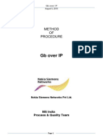 GB Over IP: Method OF Procedure