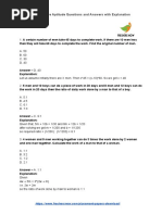 Accenture Aptitude Questions and Answers