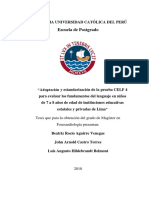 Tesis - CELF 4 Libre PDF