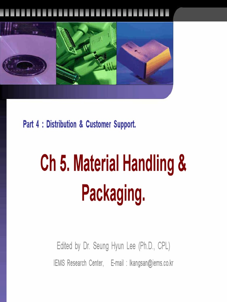 Material Handling & Packaging PDF Warehouse Packaging And Labeling
