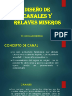 4. DISEÑO DE CANALES Y RELAVES DE MINA.pptx