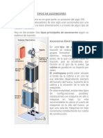 Tipos de Ascensores