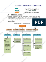 Cẩm nang thi tuyển phỏng vấn vào viettel 2013 PDF