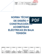 n042 norma técnica de diseño y construccion de acometidas electricas en baja tension.pdf